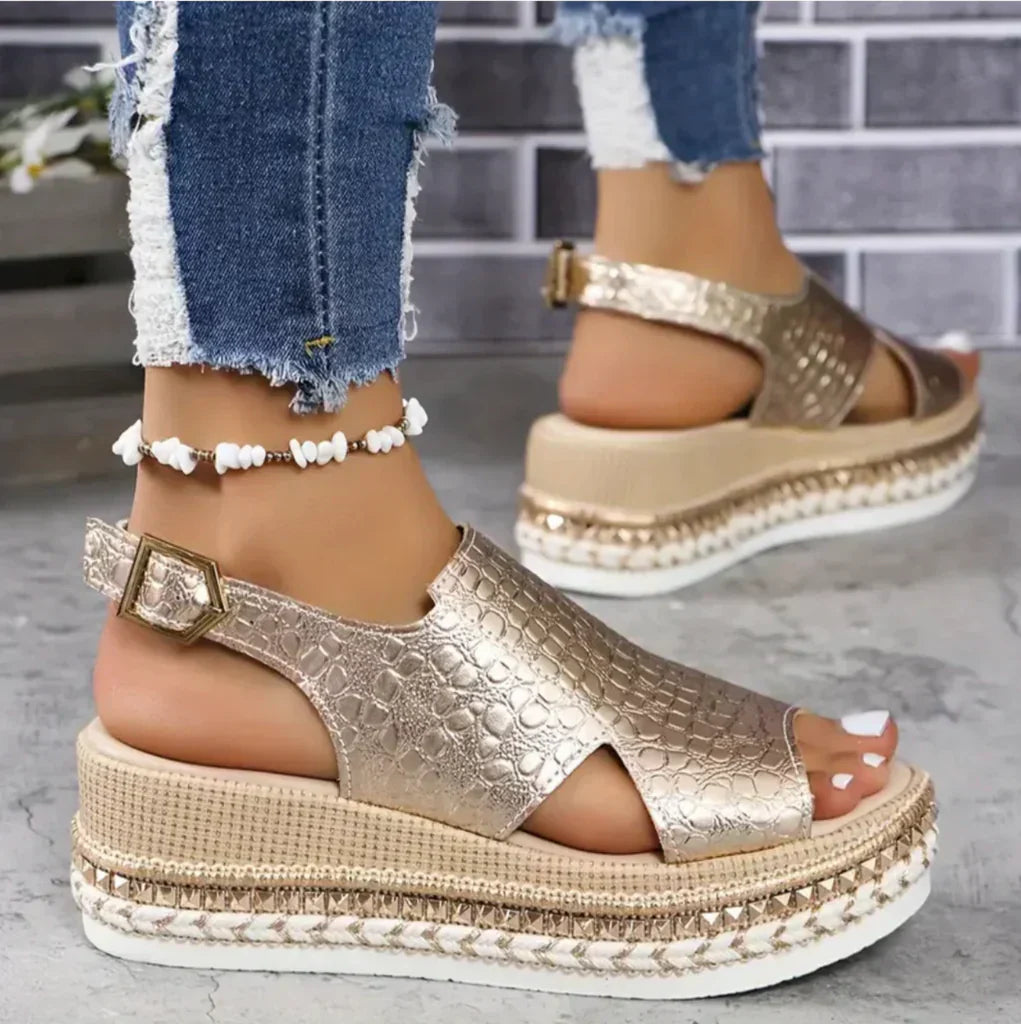 Classic Orthopedic Sandals with Timeless Style