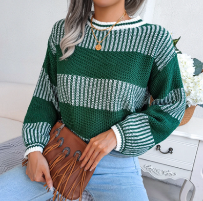 Vintage Inspired Sweater with a Contemporary Edge
