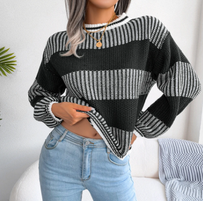 Vintage Inspired Sweater with a Contemporary Edge