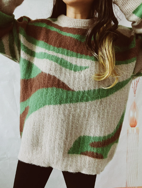 Gracefully Styled Sweater for Any Occasion