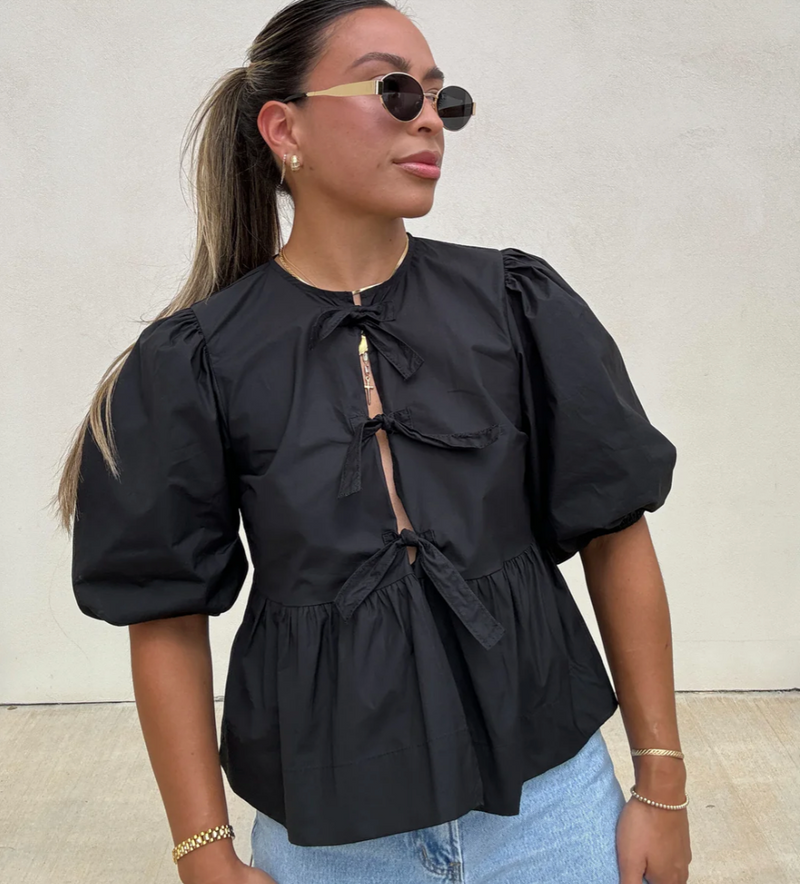 Vintage Inspired Blouse with a Contemporary Edge