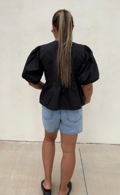 Vintage Inspired Blouse with a Contemporary Edge