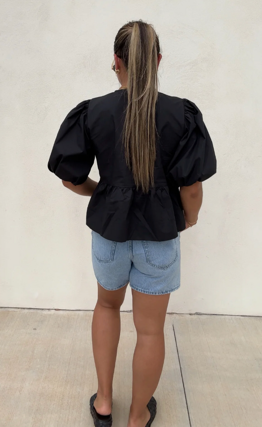 Vintage Inspired Blouse with a Contemporary Edge