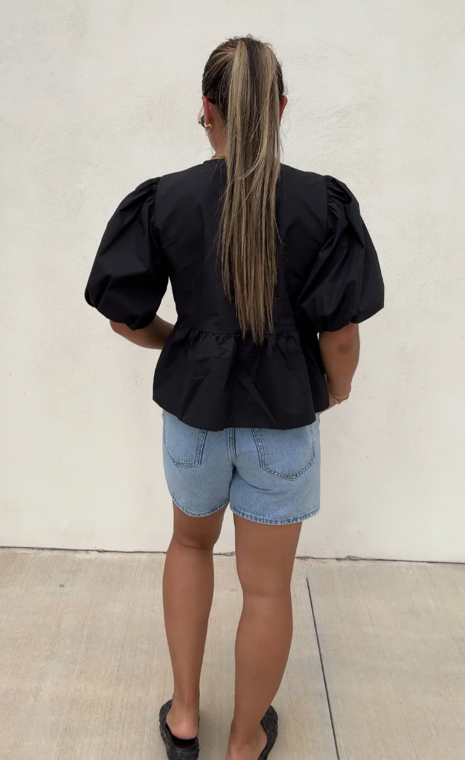 Vintage Inspired Blouse with a Contemporary Edge
