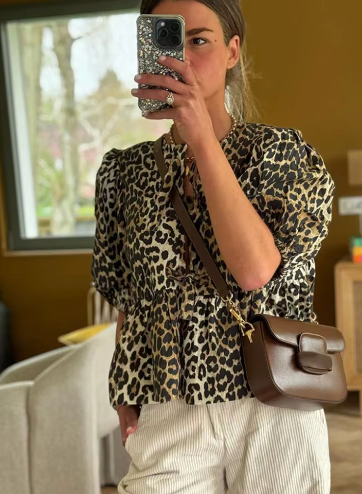 Vintage Inspired Blouse with a Contemporary Edge
