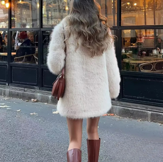 Classic Vintage Coat with a Flattering Fit