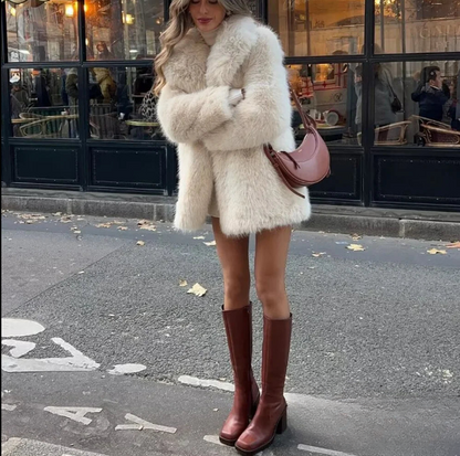 Classic Vintage Coat with a Flattering Fit