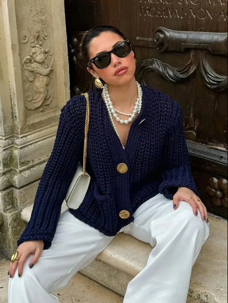 Beautifully Crafted Cardigan in a Classic Style