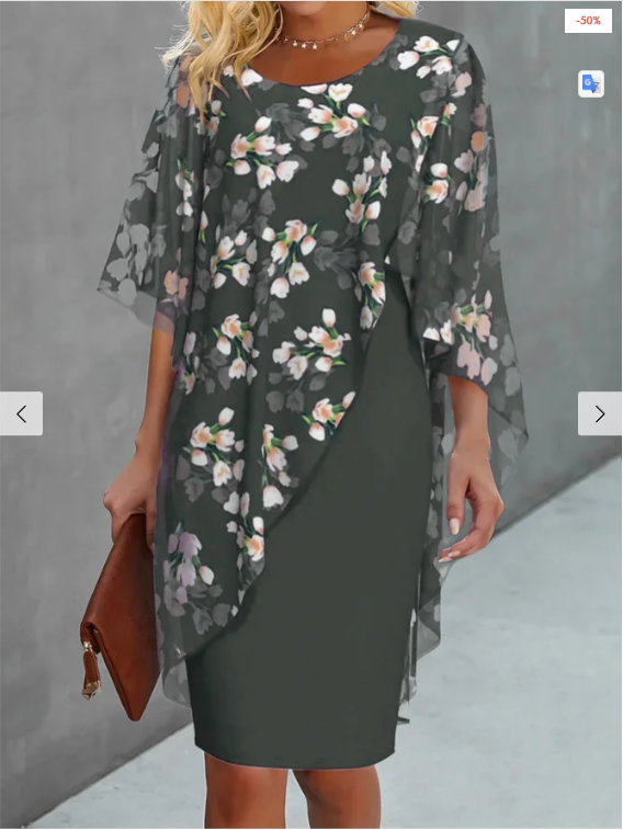 Beautifully Finished Dress in a Timeless Design