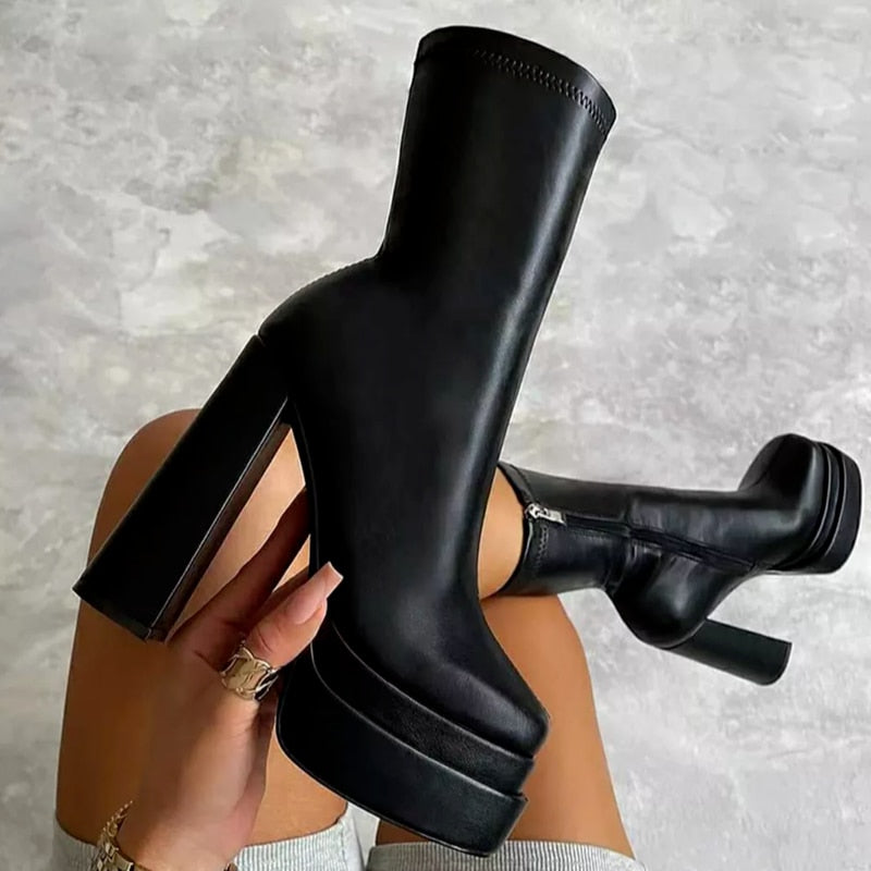 Chic Orthopedic Boots with Unique Design