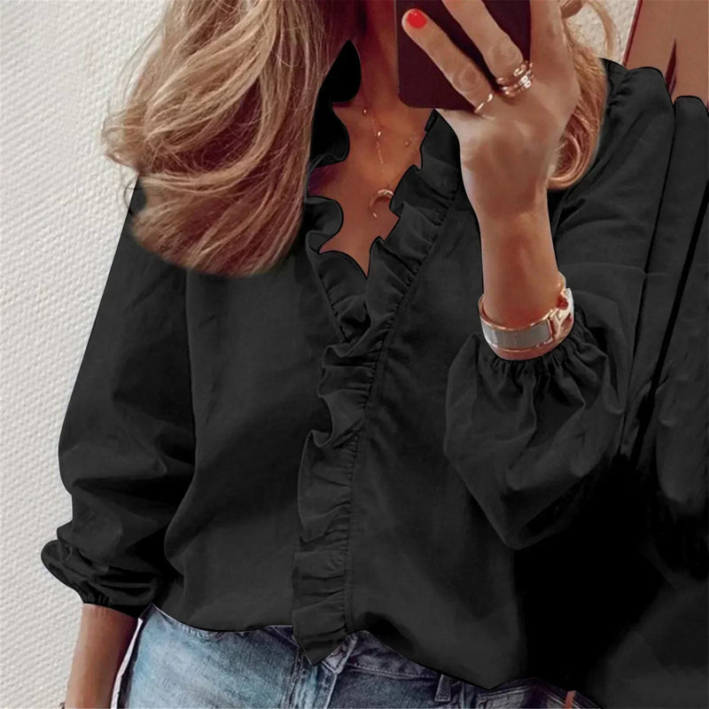A Vintage Style Blouse with Delicate Timeless Details
