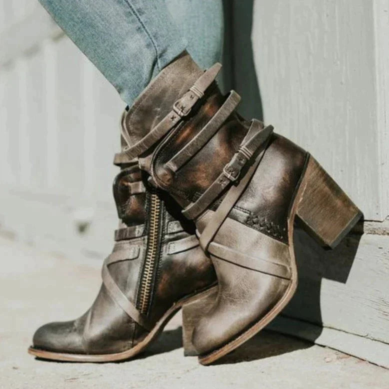 Classic Orthopedic Boots with Timeless Style
