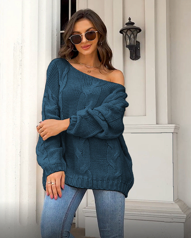 Classic Vintage Sweater with a Flattering Fit
