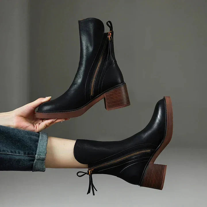 Classic Orthopedic Boots with Timeless Style