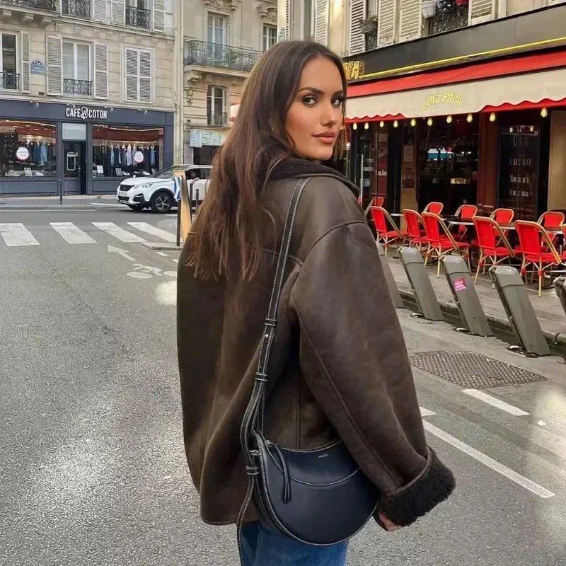 A Vintage Style Jacket with Delicate Timeless Details