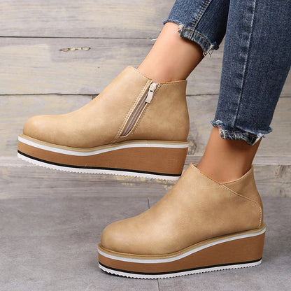 Classic Orthopedic Boots with Timeless Style
