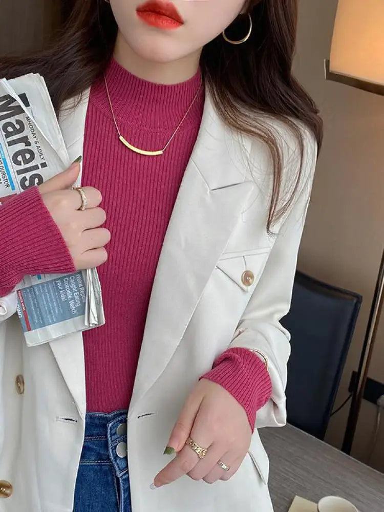 Beautifully Finished Sweater in a Timeless Design