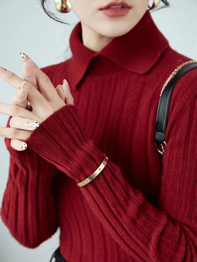 Vintage Inspired Sweater with a Contemporary Edge