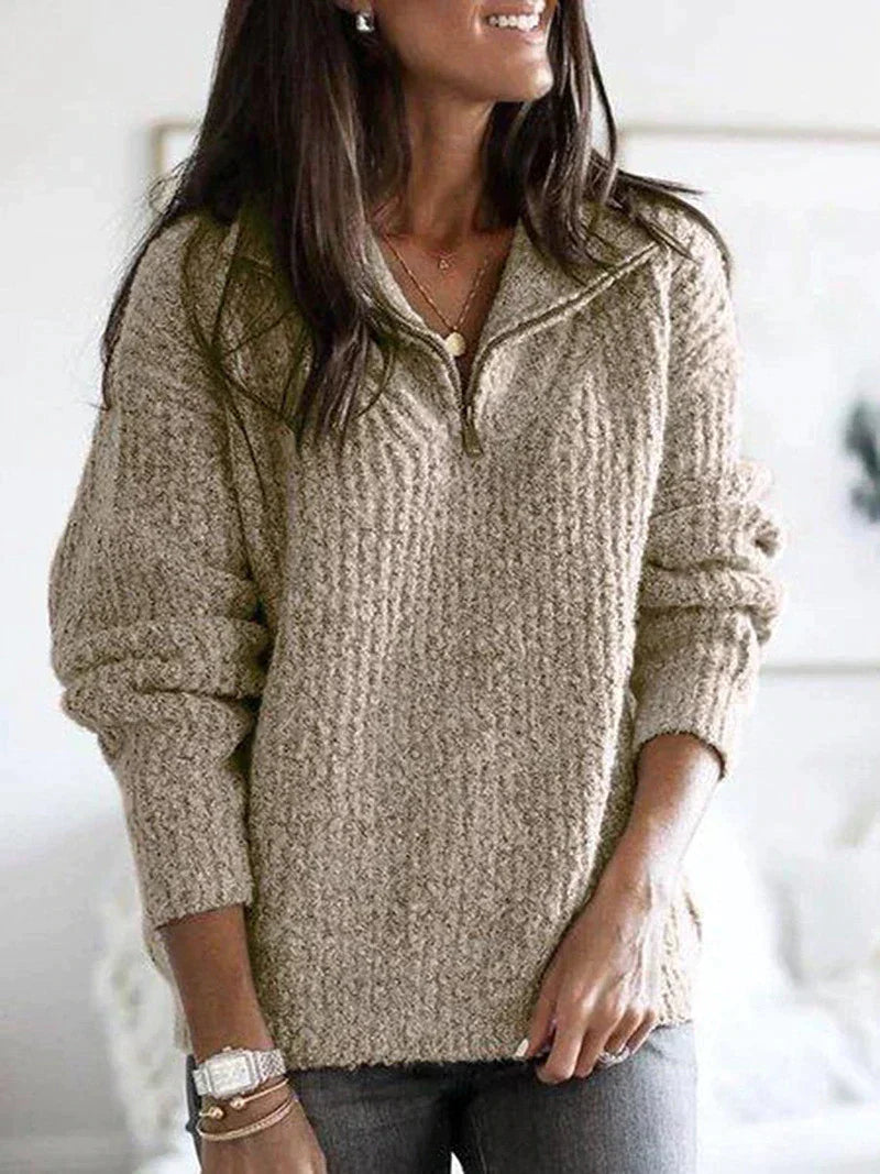 Classic Vintage Sweater with a Flattering Fit