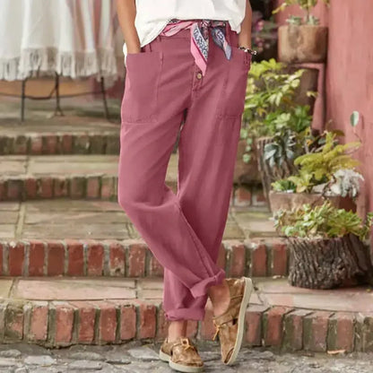 A Vintage Style Trousers with Delicate Timeless Details