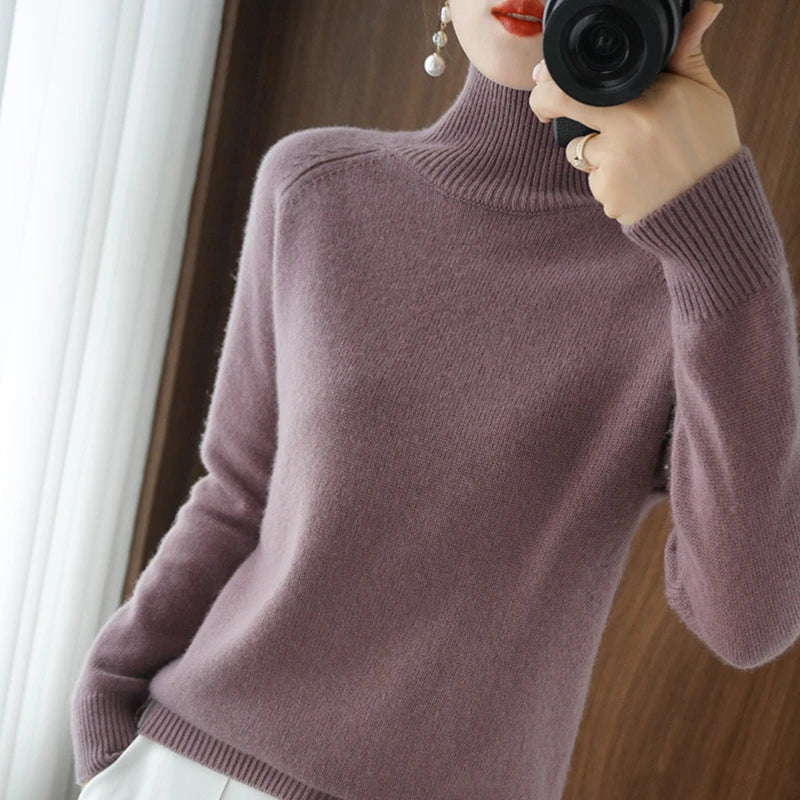 Beautifully Finished Sweater in a Timeless Design