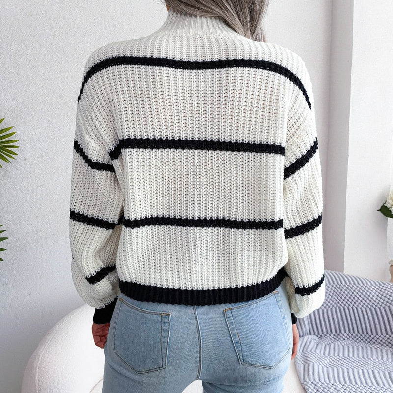 Vintage Inspired Sweater with a Contemporary Edge