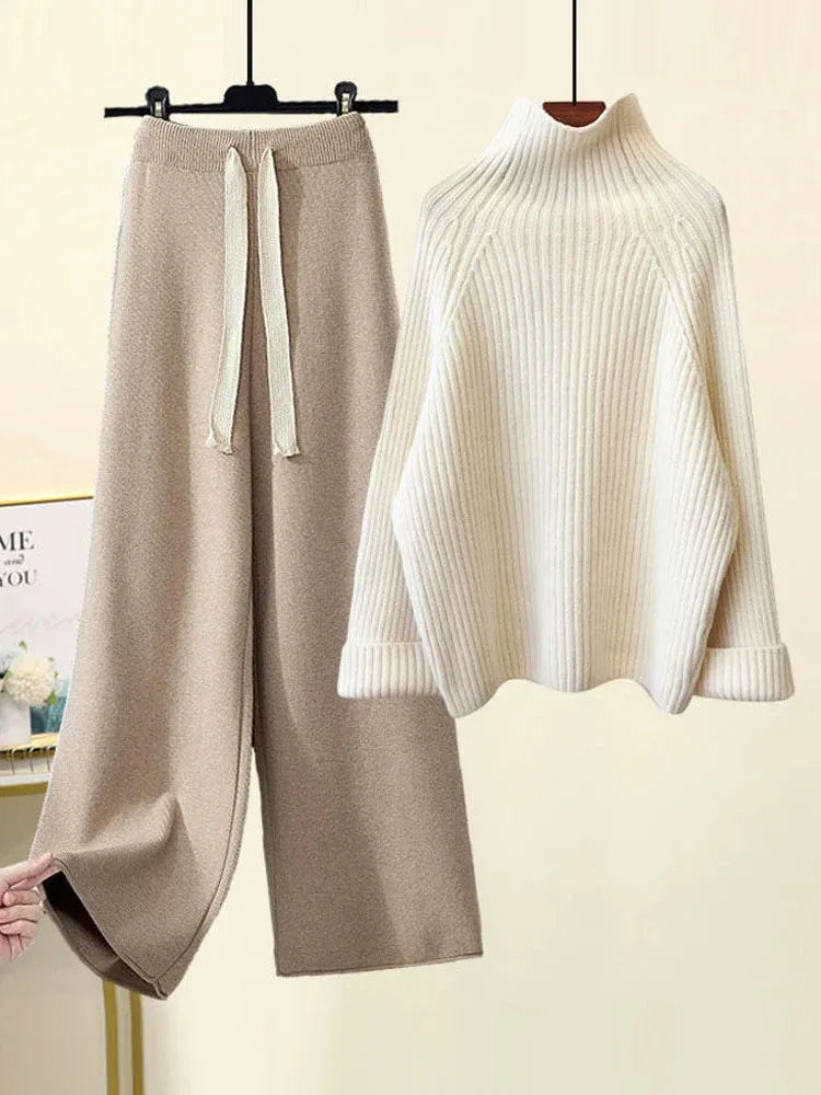 Khaki & White