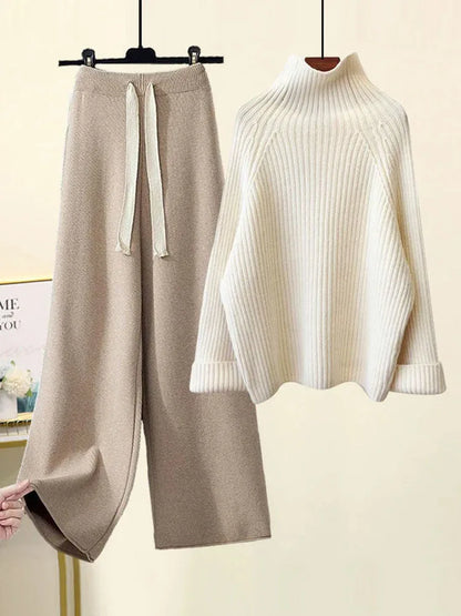 Khaki & White