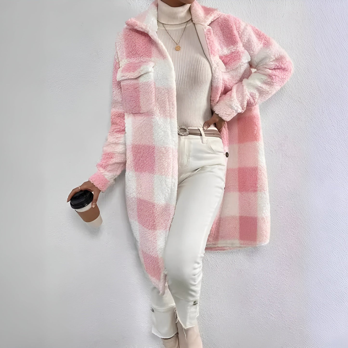 Gracefully Styled Coat for Any Occasion