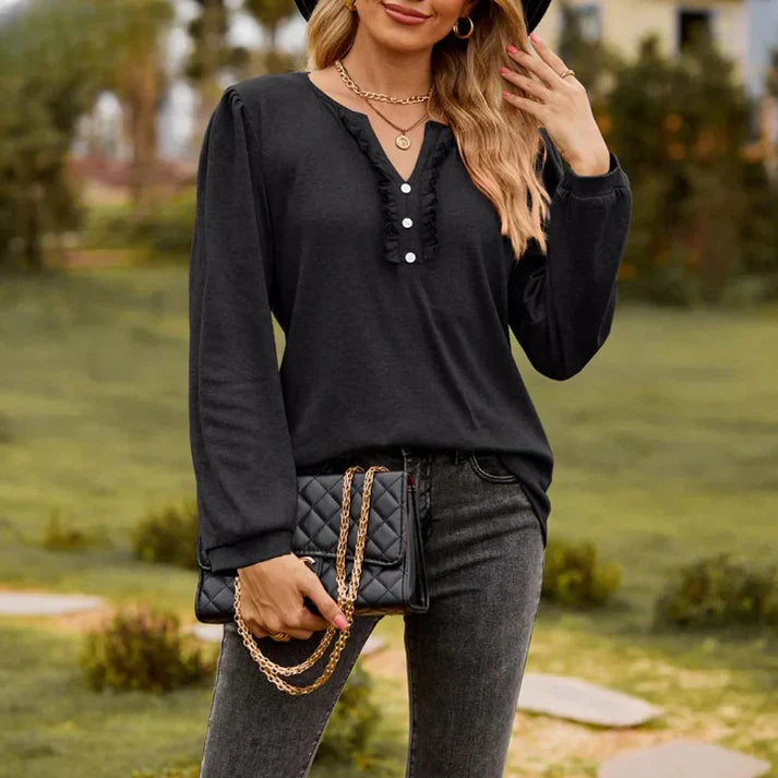 Vintage Inspired Blouse with a Contemporary Edge