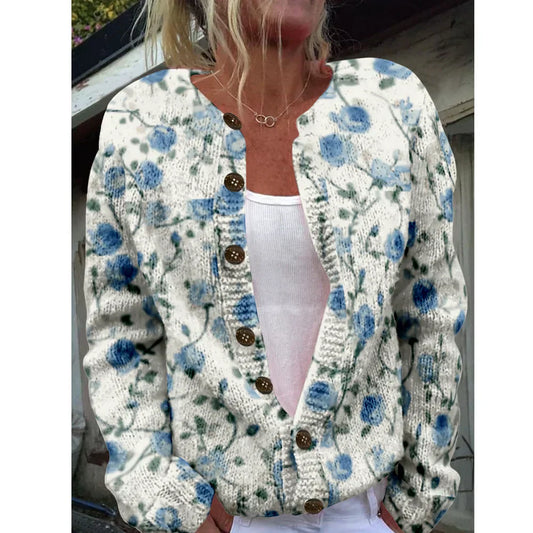 A Vintage Style Cardigan with Delicate Timeless Details