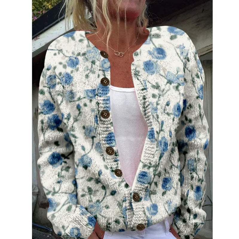 A Vintage Style Cardigan with Delicate Timeless Details