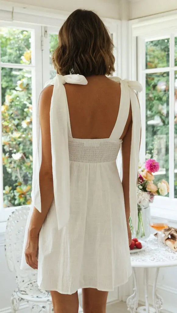 A Vintage Style Dress with Delicate Timeless Details