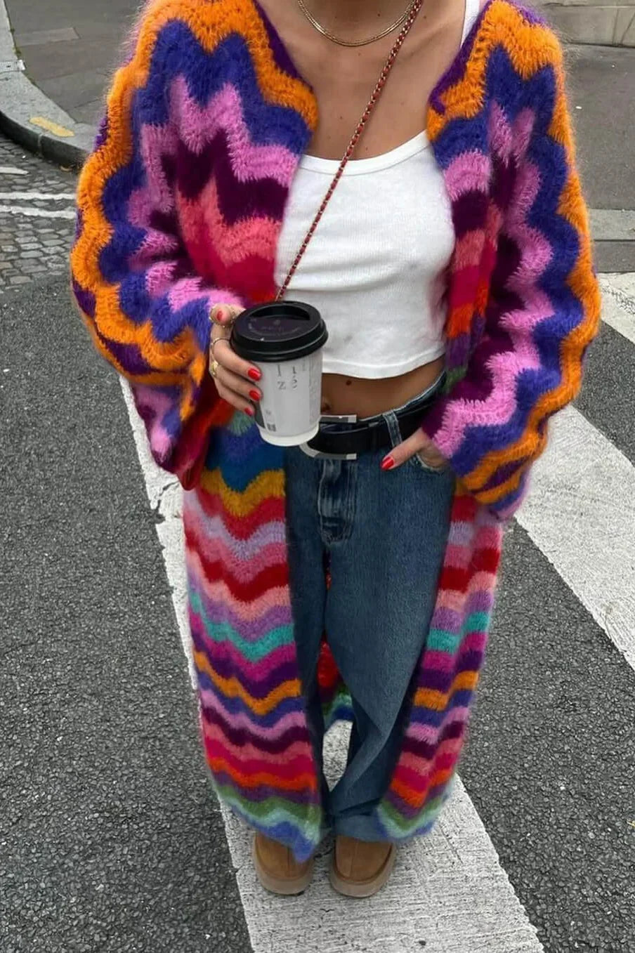 Vintage Inspired Cardigan with a Contemporary Edge