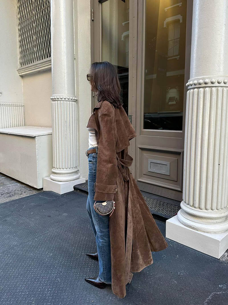 Vintage Inspired Coat with a Contemporary Edge