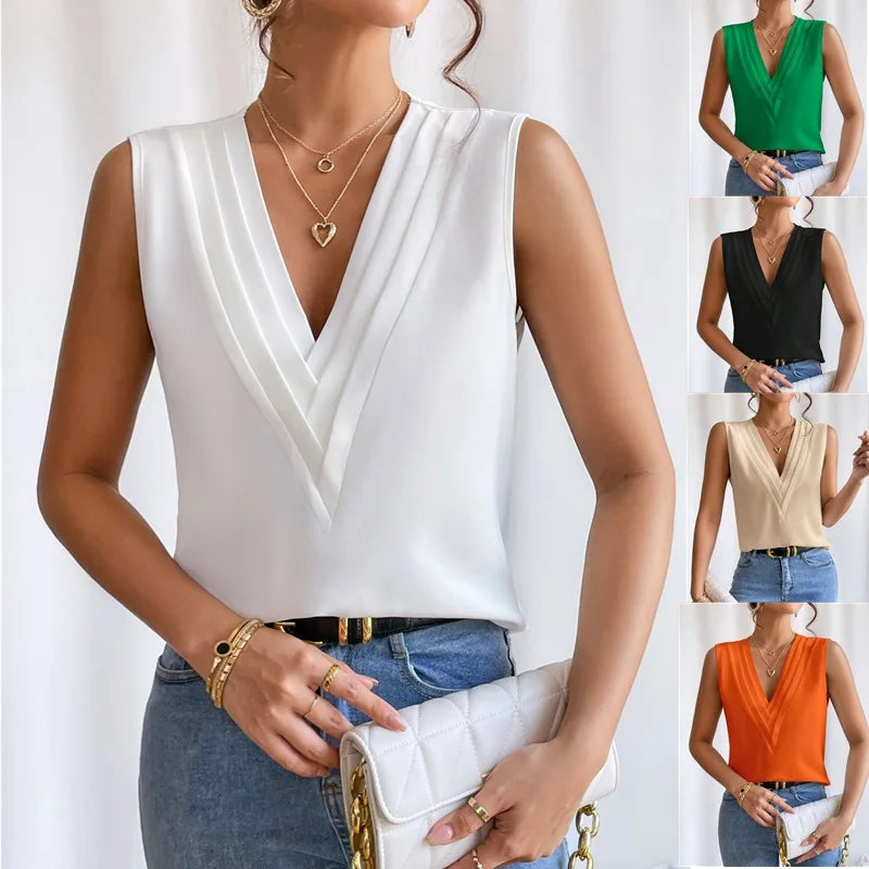 Well Tailored Blouse with a Graceful Silhouette
