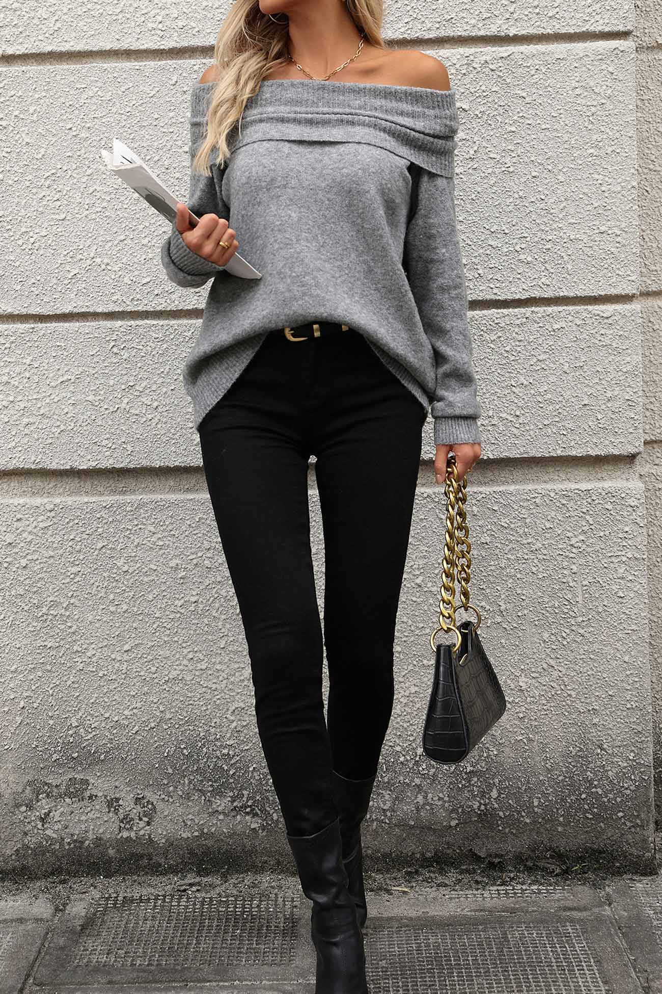 Polished Sweater with an Effortless Classic Look