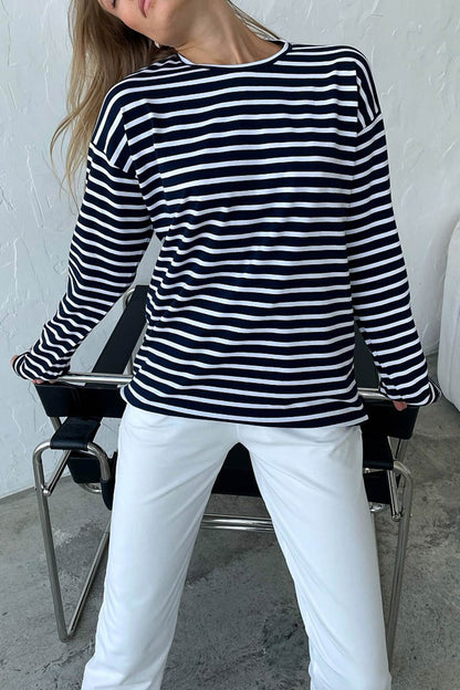 White striped