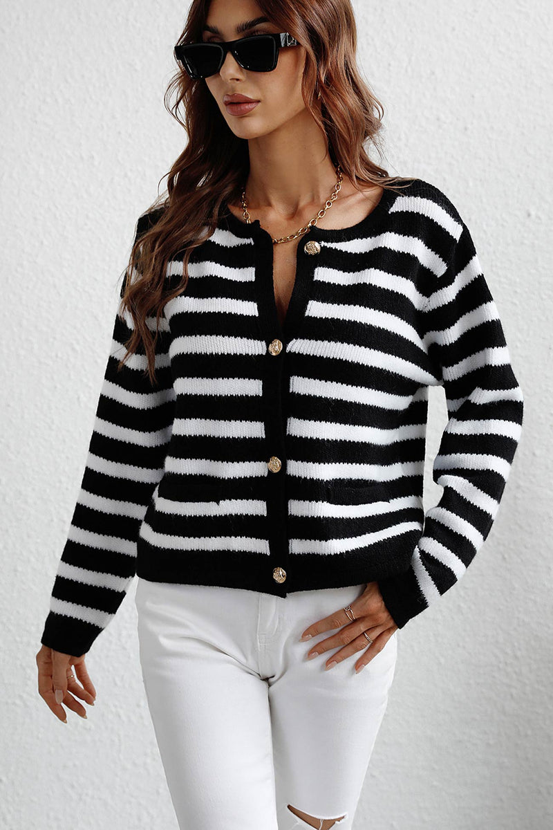 Classic Vintage Cardigan with a Flattering Fit