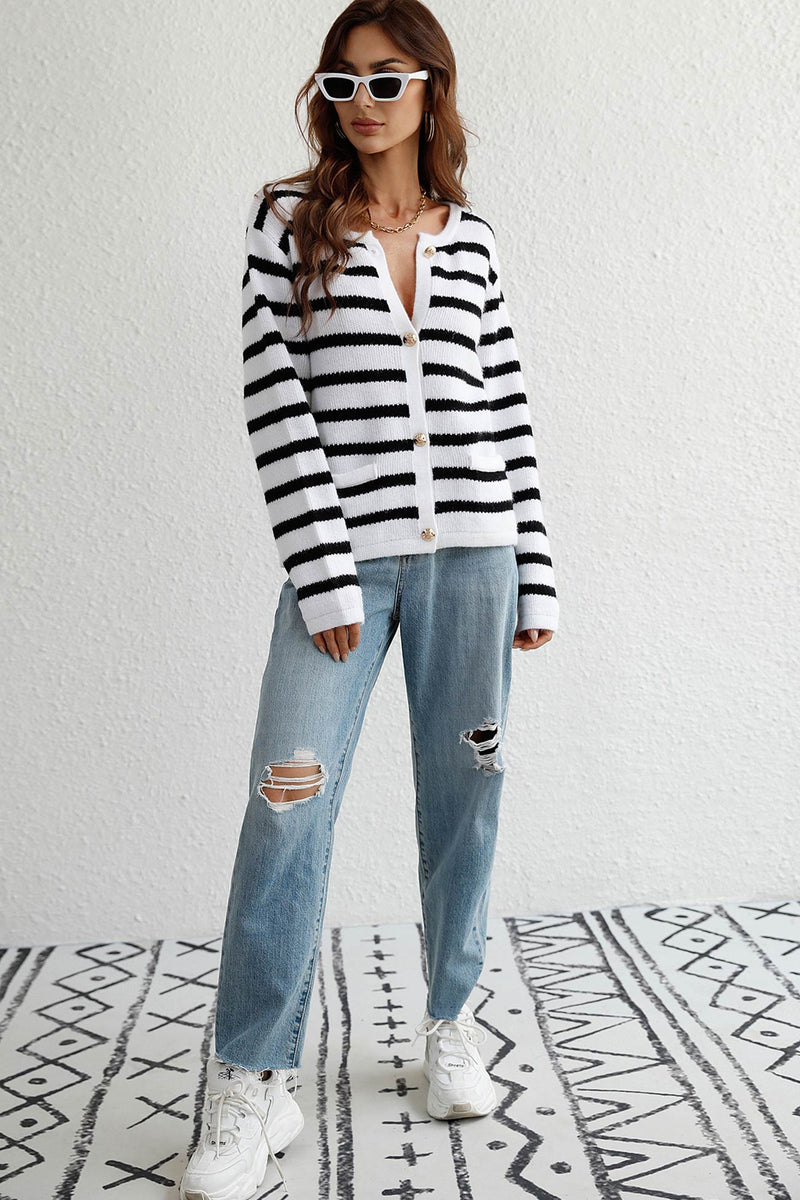 Classic Vintage Cardigan with a Flattering Fit