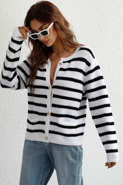 Classic Vintage Cardigan with a Flattering Fit