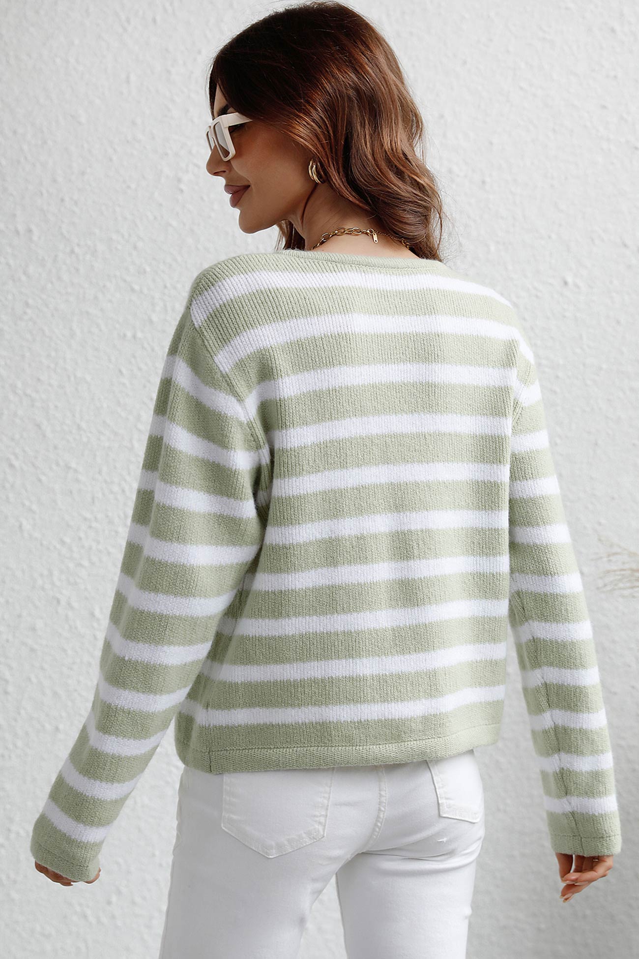Classic Vintage Cardigan with a Flattering Fit