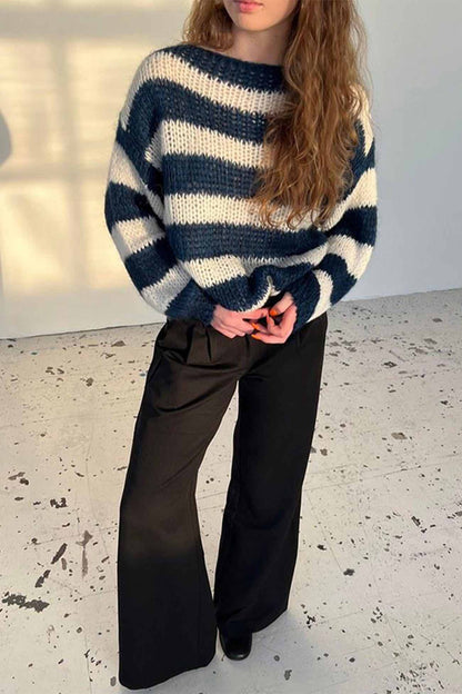 Classic Vintage Sweater with a Flattering Fit