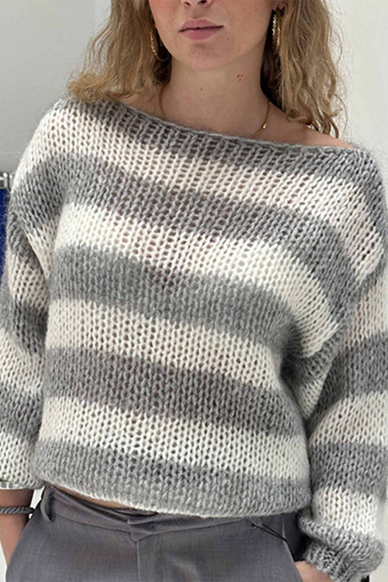A Vintage Style Sweater with Delicate Timeless Details