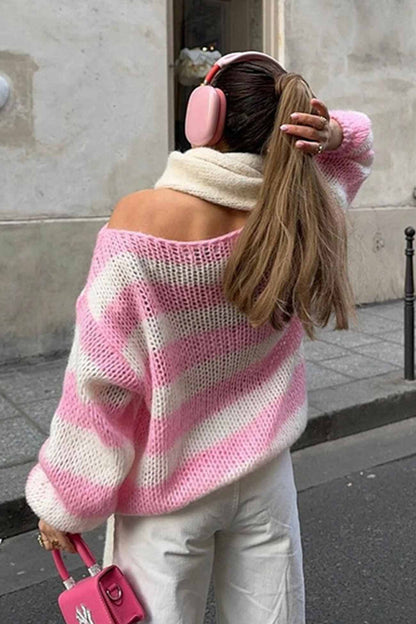 Classic Vintage Sweater with a Flattering Fit