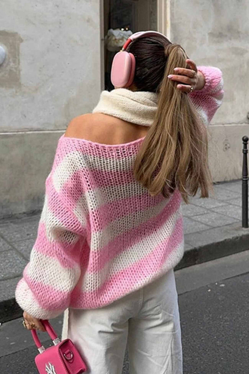 Classic Vintage Sweater with a Flattering Fit