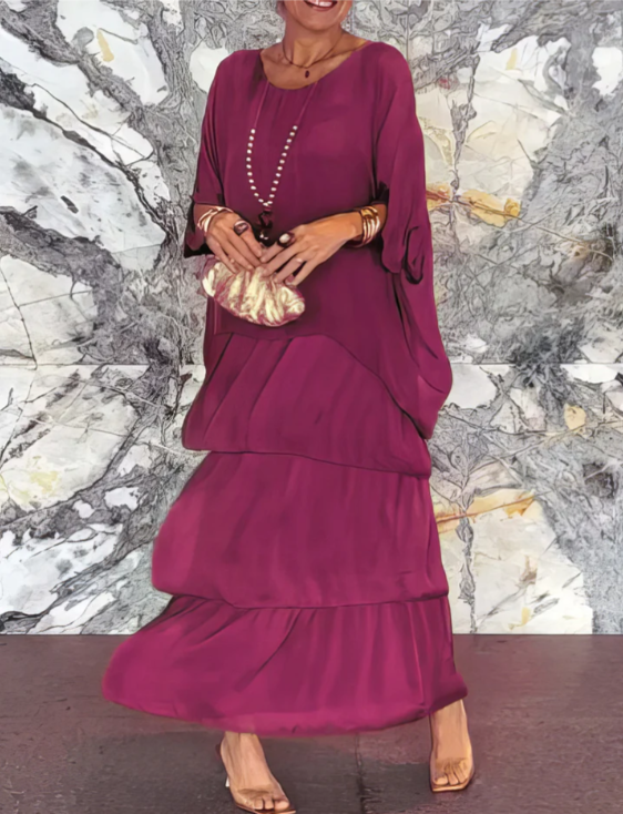 Well Tailored Dress with a Graceful Silhouette