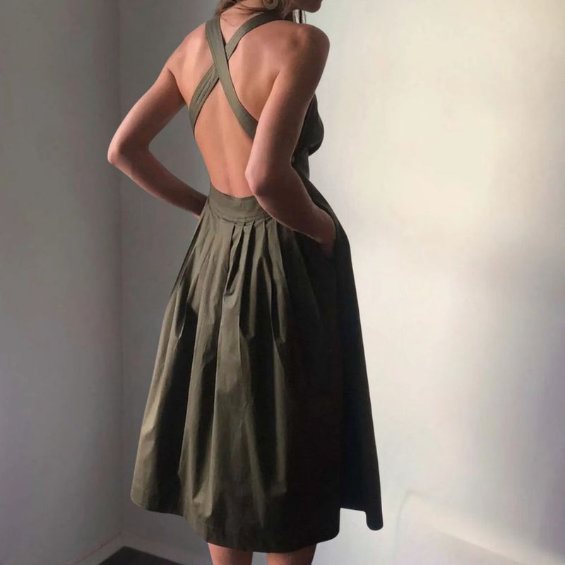 A Vintage Style Dress with Delicate Timeless Details