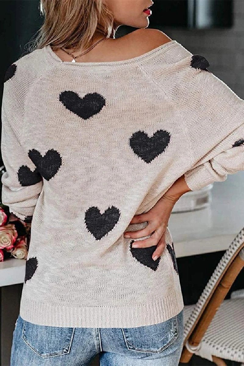 A Vintage Style Sweater with Delicate Timeless Details