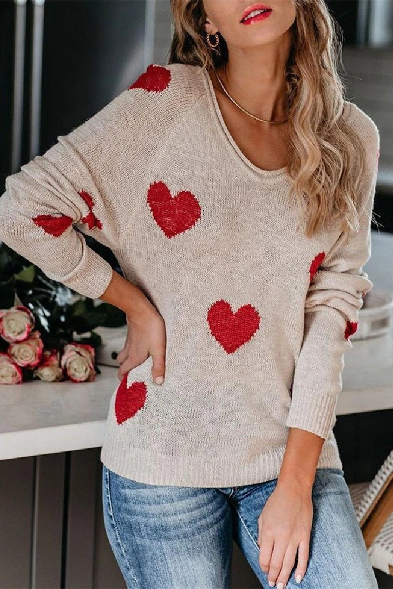 A Vintage Style Sweater with Delicate Timeless Details